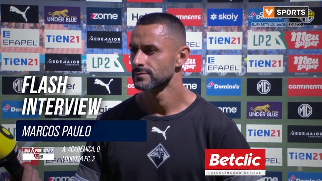 A. Académica, Flash Interview, Marcos Paulo