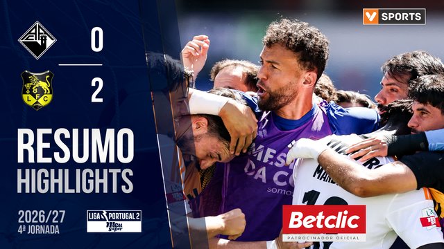 Liga Portugal MEU SUPER (4ª Jornada): Resumo Académica Coimbra/Oaf Sduq 0-2 L. Lourosa FC
