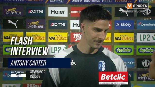 Flash Interview Antony Carter (Vizela)