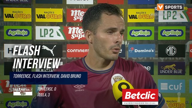 Torreense, Flash Interview, David Bruno