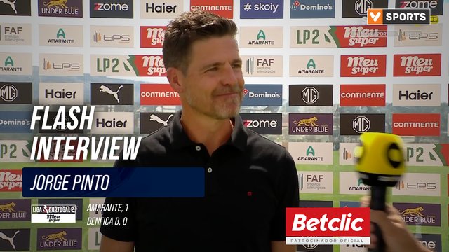 Flash Interview Jorge Pinto (Amarante)