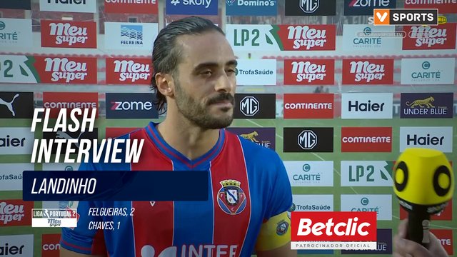 Flash Interview Landinho (Felgueiras)