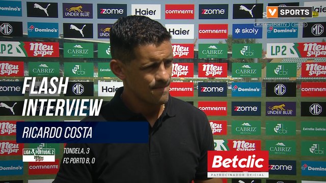 Flash Interview Ricardo Costa (Tondela)