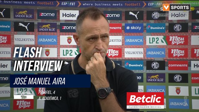 Flash Interview José Manuel Aira (Penafiel)