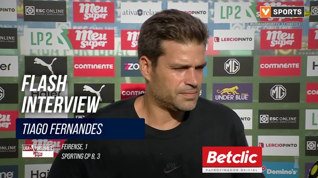 Flash Interview Tiago Fernandes (Sporting CP B)