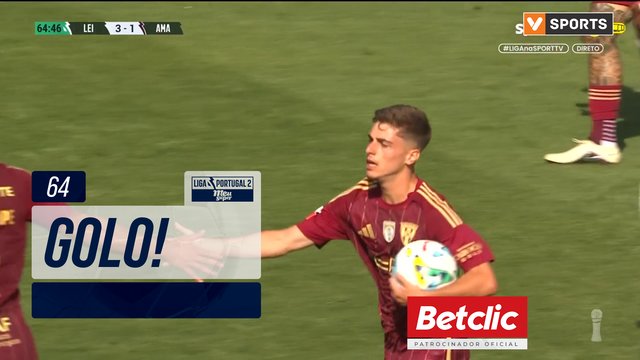 GOLO! Amarante, Simão Silva aos 64', Leixões 3-1 Amarante