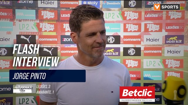 Flash Interview Jorge pinto (Amarante)