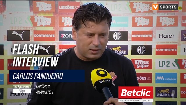 Flash Interview Carlos Fangueiro (Leixões)