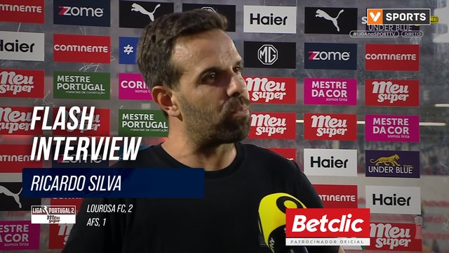 Flash Interview Ricardo Silva (Lourosa)