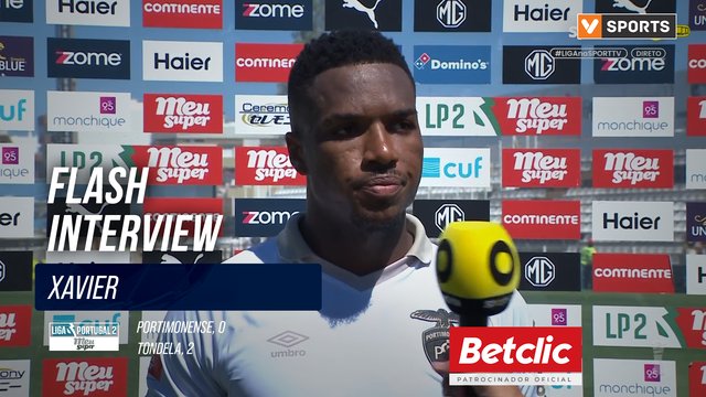 Flash Interview Xavier (Portimonense)