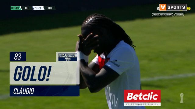 GOLO! Penafiel, Cláudio aos 83', Felgueiras 1-2 Penafiel