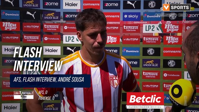 AFS, Flash Interview, André Sousa
