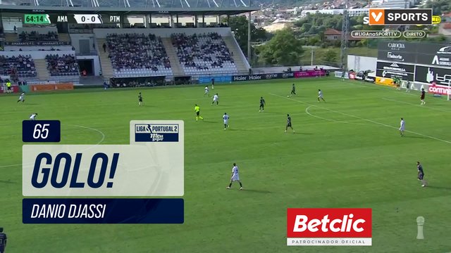 GOLO! Portimonense, Danio Djassi aos 65', Amarante 0-1 Portimonense