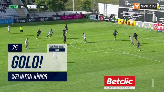 GOLO! Portimonense, Welinton Júnior aos 75', Amarante 0-2 Portimonense