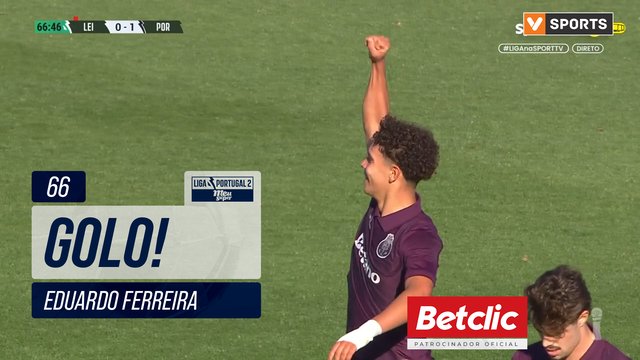 GOLO! FC Porto B, Eduardo Ferreira aos 66', Leixões 0-1 FC Porto B