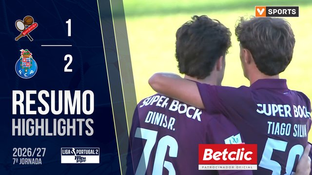 Liga Meu Super (7ª Jornada): Resumo Leixões 1-2 FC Porto B