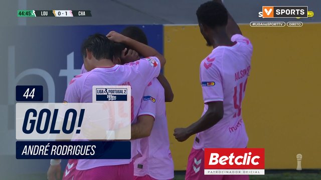 GOLO! Chaves, André Rodrigues aos 44', Lourosa FC 0-1 Chaves