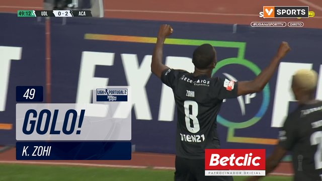 GOLO! A. Académica, K. Zohi aos 49', U. Leiria 0-2 A. Académica