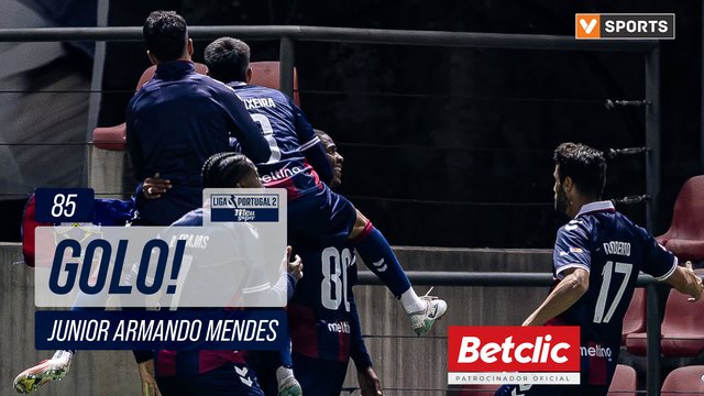 GOLO! Chaves, Junior Armando Mendes aos 85', Chaves 1-1 Vizela