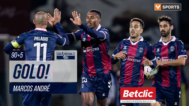 GOLO! Chaves, Marcos André aos 90'+5', Chaves 2-1 Vizela