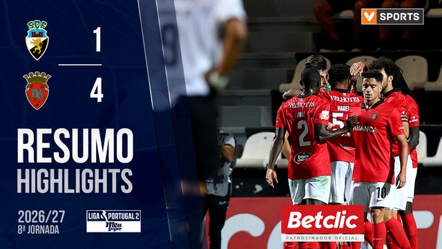 Liga Meu Super (8ª Jornada): Resumo Farense 1-4 Penafiel