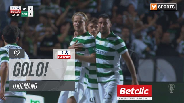 GOLO! Sporting, Hjulmand aos 62', Casa Pia 0-2 Sporting