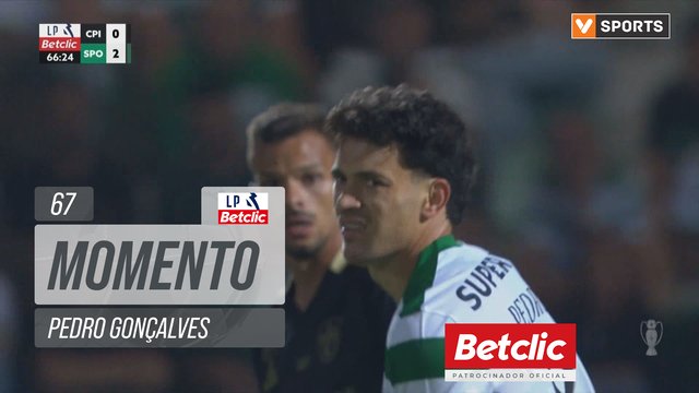 Sporting, Jogada, Pedro Gonçalves aos 67'