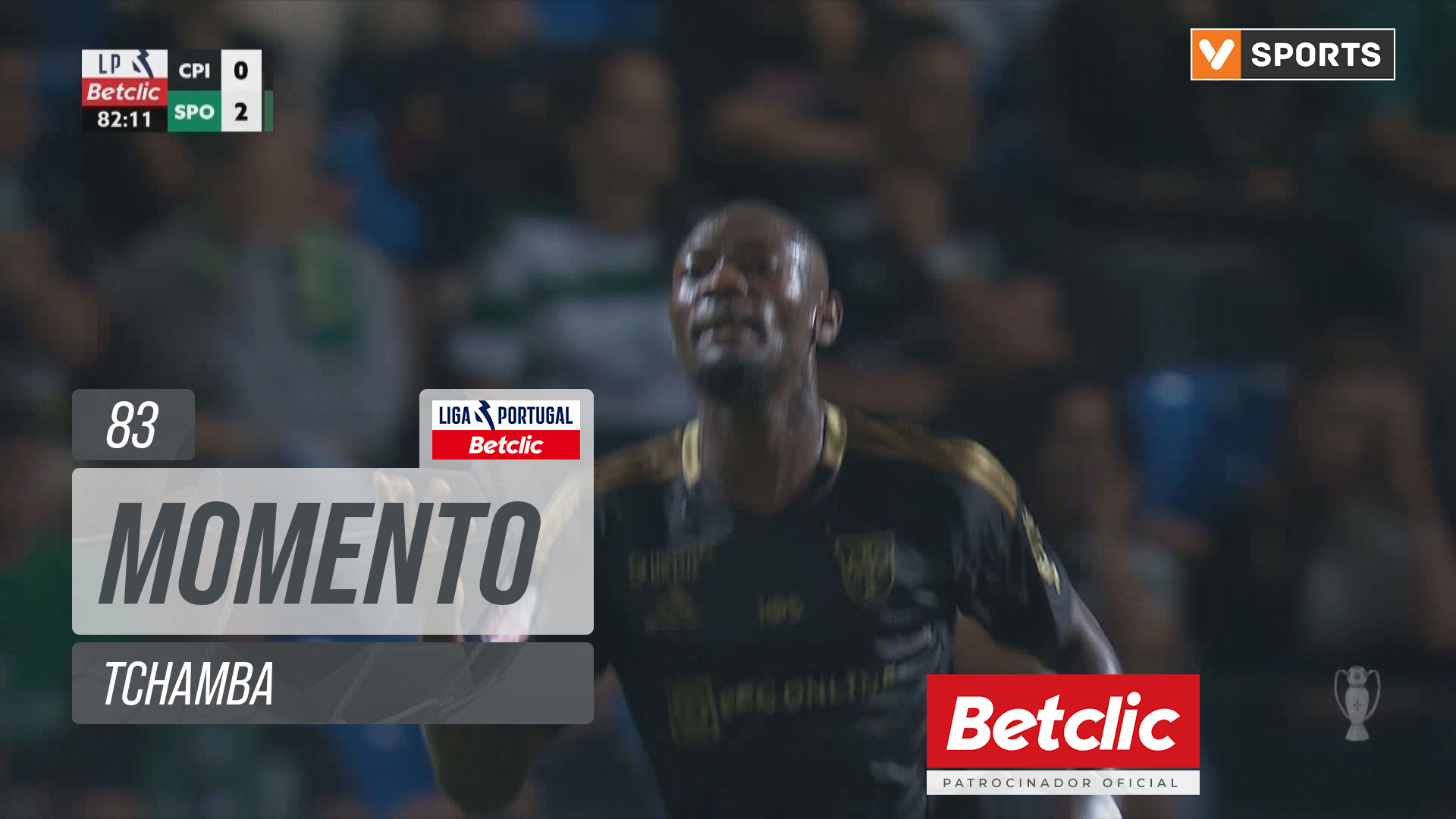 Casa Pia, Jogada, Tchamba aos 83'