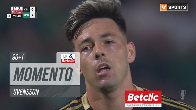 Casa Pia, Jogada, Svensson aos 90'+1'