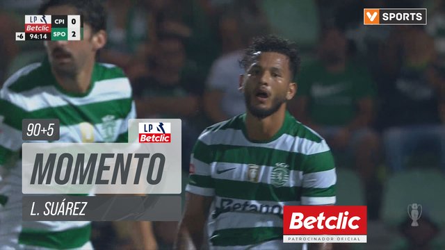 Sporting, Jogada, L. Suárez aos 90'+5'