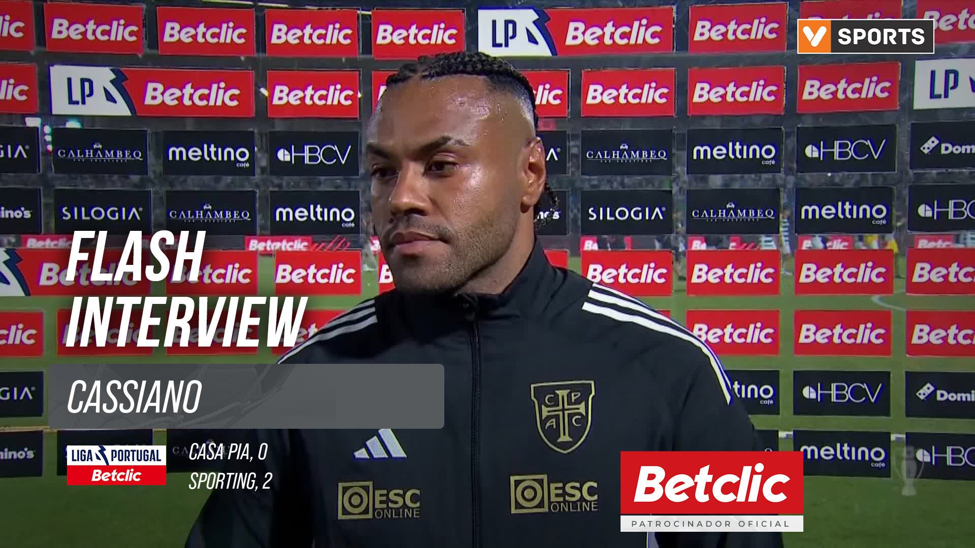 Casa Pia x Sporting: Cassiano