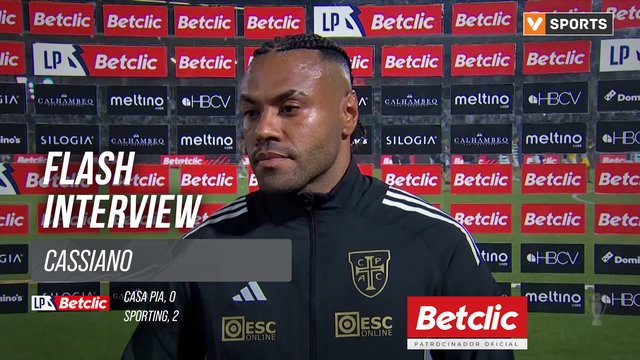 Casa Pia x Sporting: Cassiano