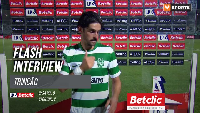 Casa Pia x Sporting: Trincão