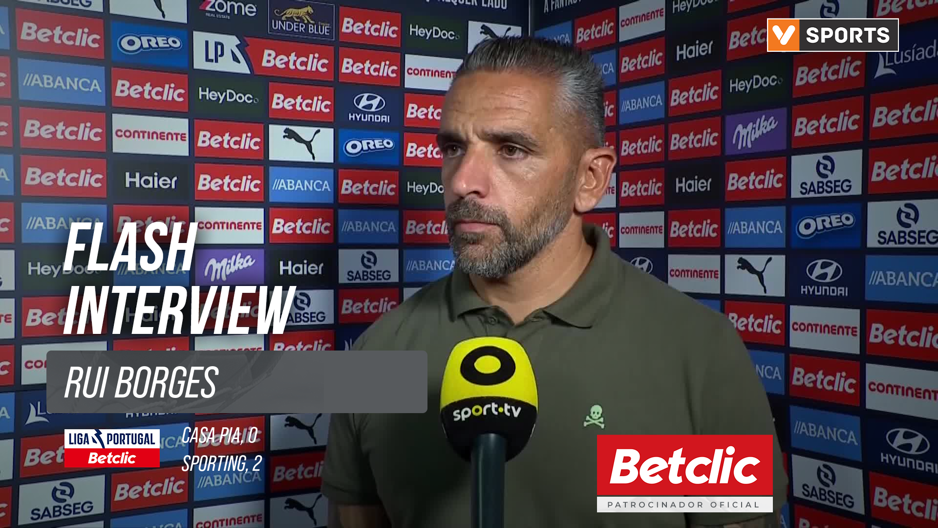 Casa Pia x Sporting: Rui Borges