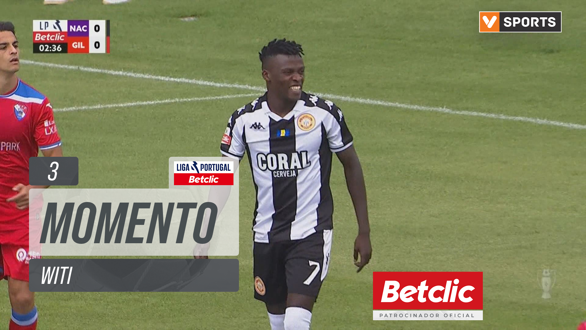 Nacional, Jogada, Witi aos 3'