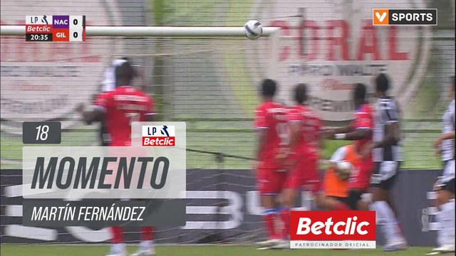 Gil Vicente, Jogada, Martín Fernández aos 18'