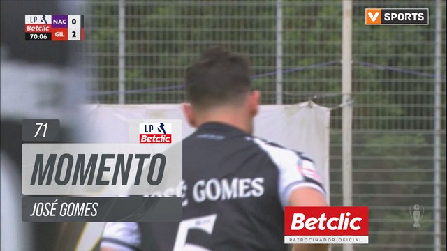 Nacional, Jogada, José Gomes aos 71'