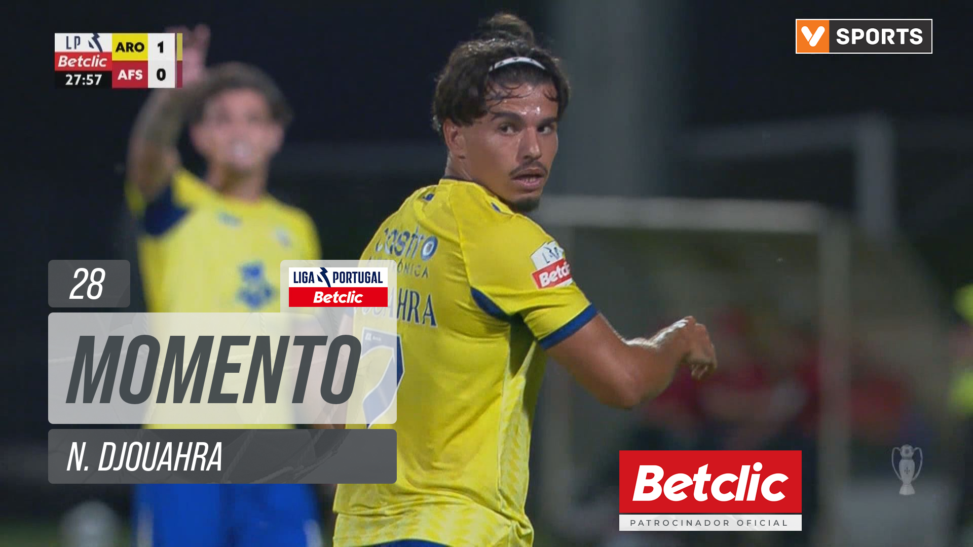 Arouca, Jogada, N. Djouahra aos 28'