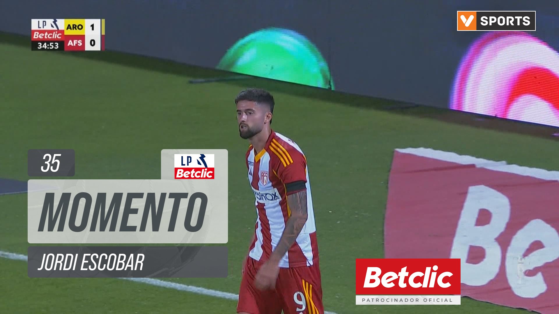 AFS, Jogada, Jordi Escobar aos 35'