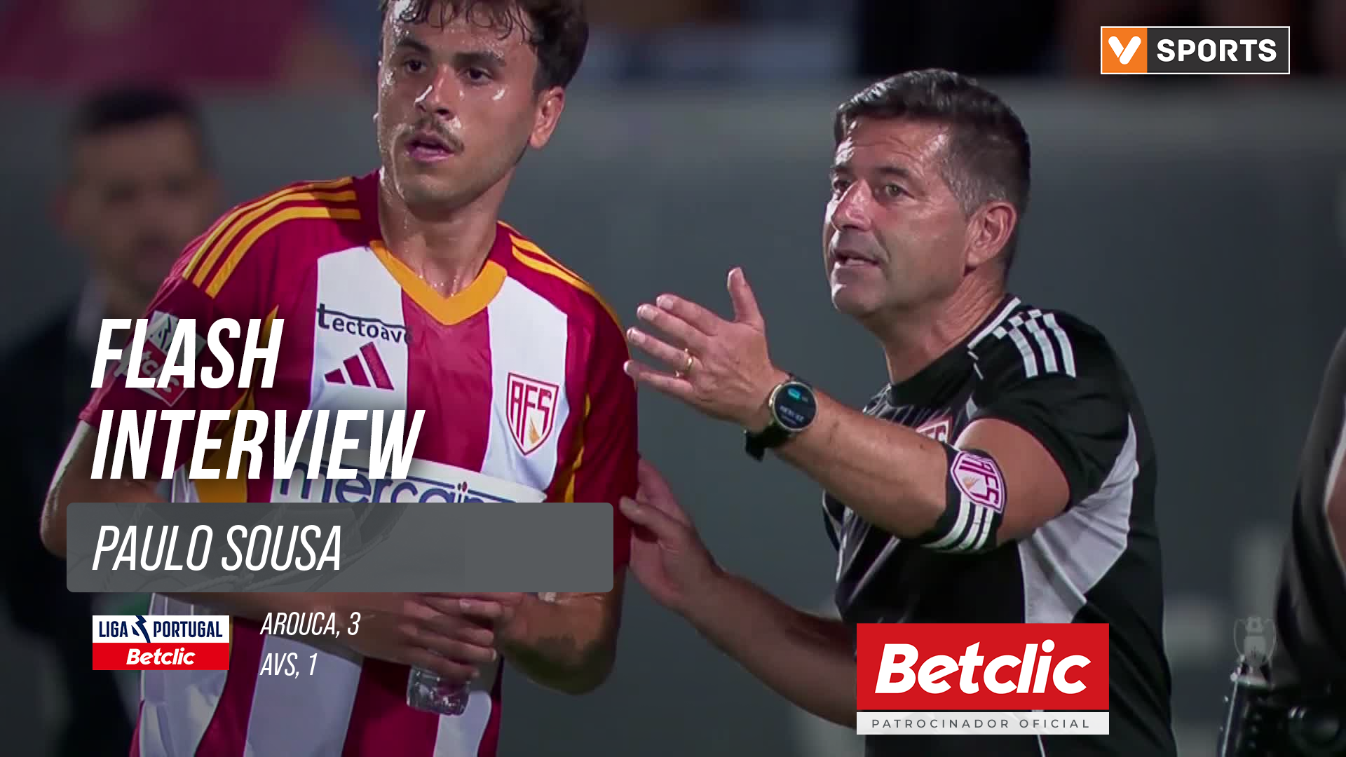 Arouca x AVS: Paulo Sousa