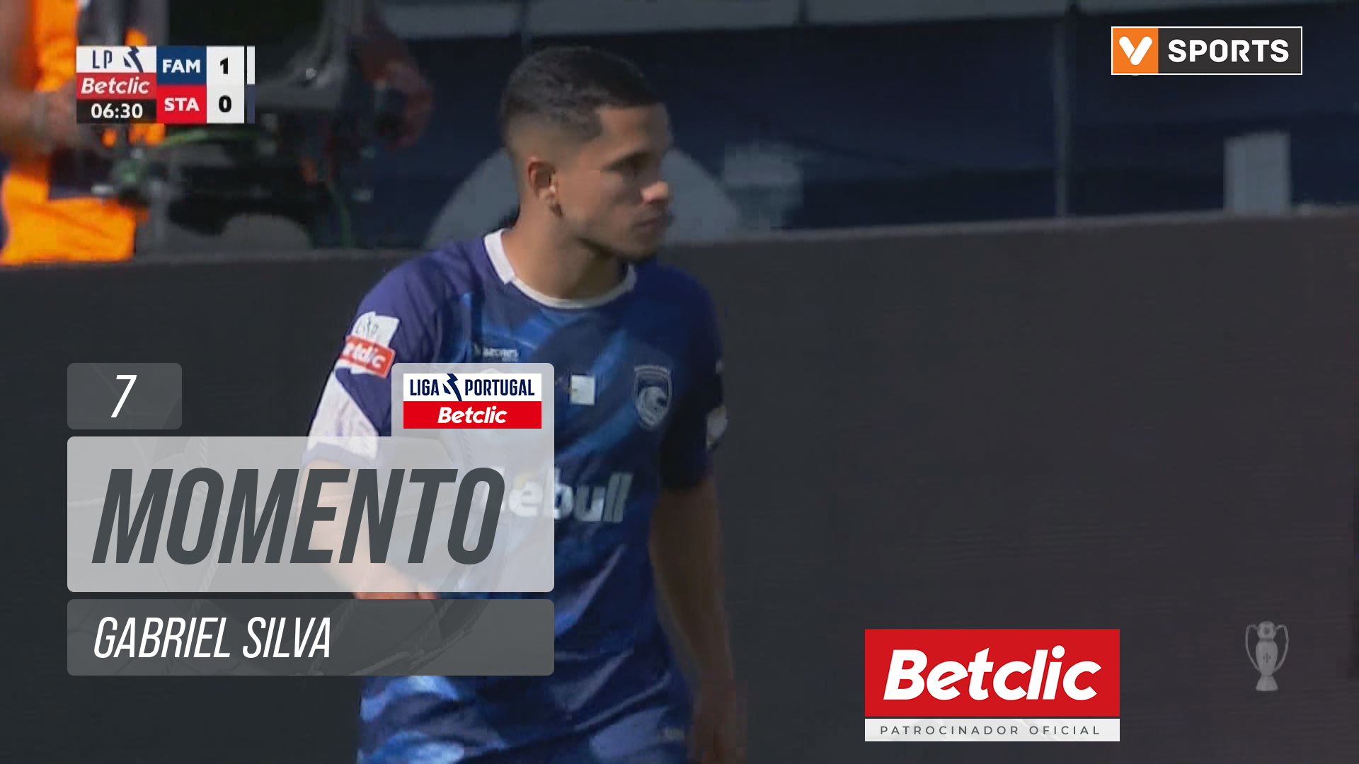 Santa Clara, Jogada, Gabriel Silva aos 7'