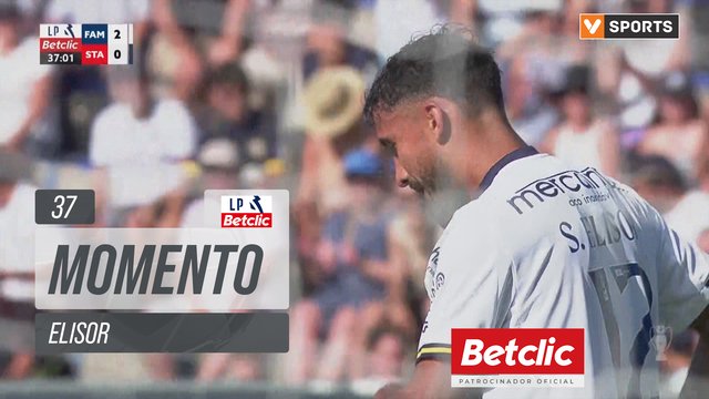 Famalicão, Jogada, Elisor aos 37'