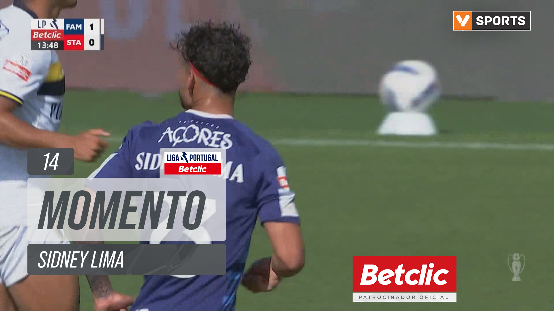 Santa Clara, Jogada, Sidney Lima aos 14'