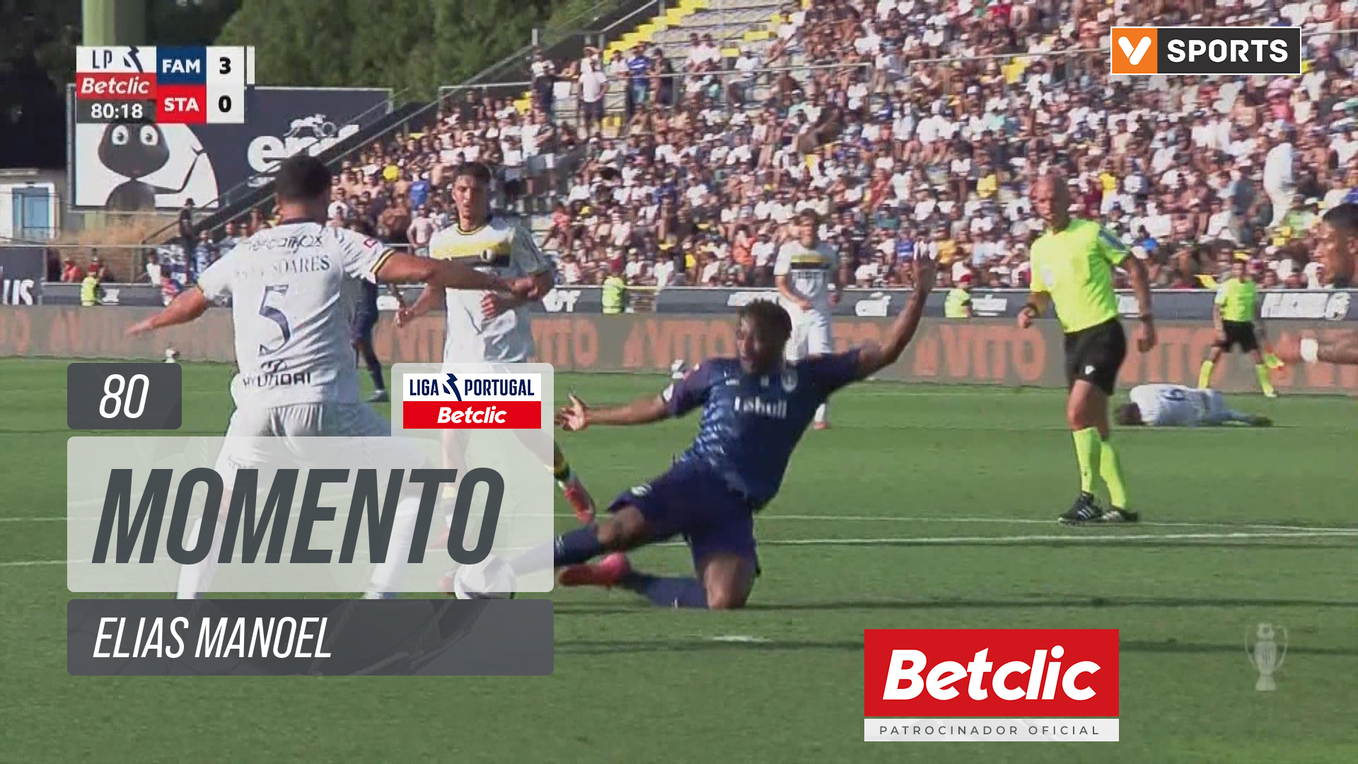 Santa Clara, Jogada, Elias Manoel aos 80'