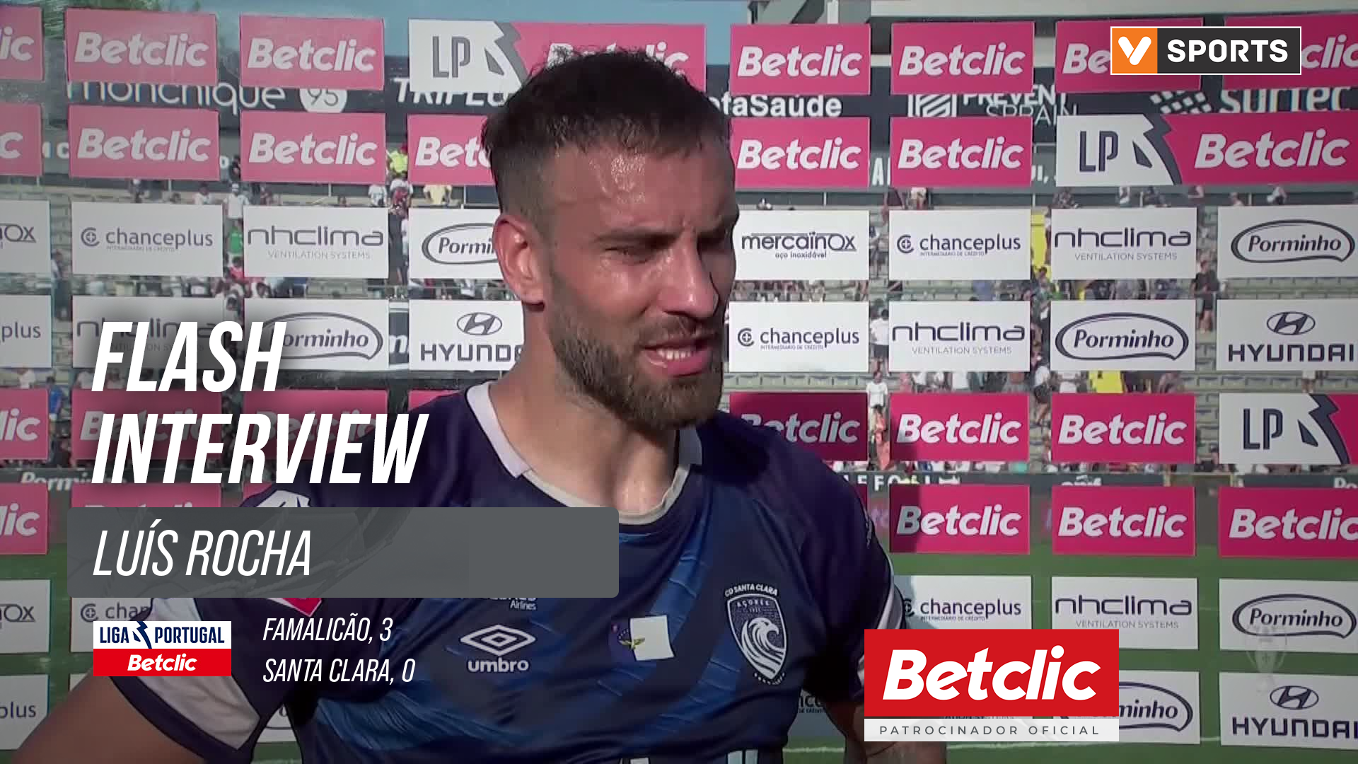 Famalicão x Santa Clara: Luís Rocha