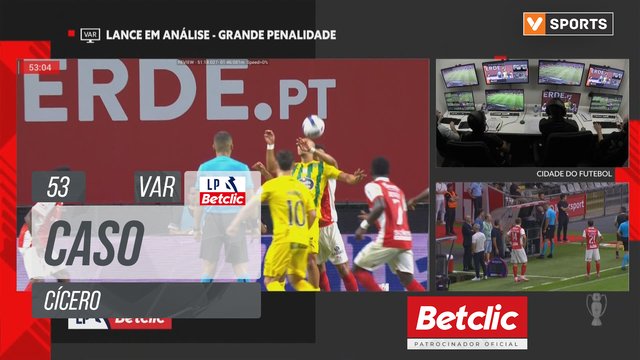 Tondela, Caso, Cícero aos 53'