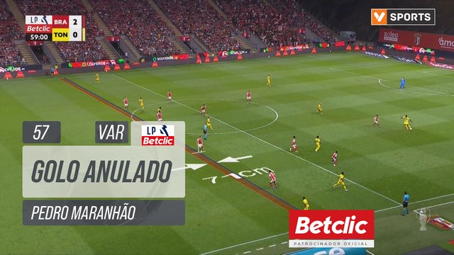 Tondela, Golo Anulado, Pedro Maranhão aos 57'