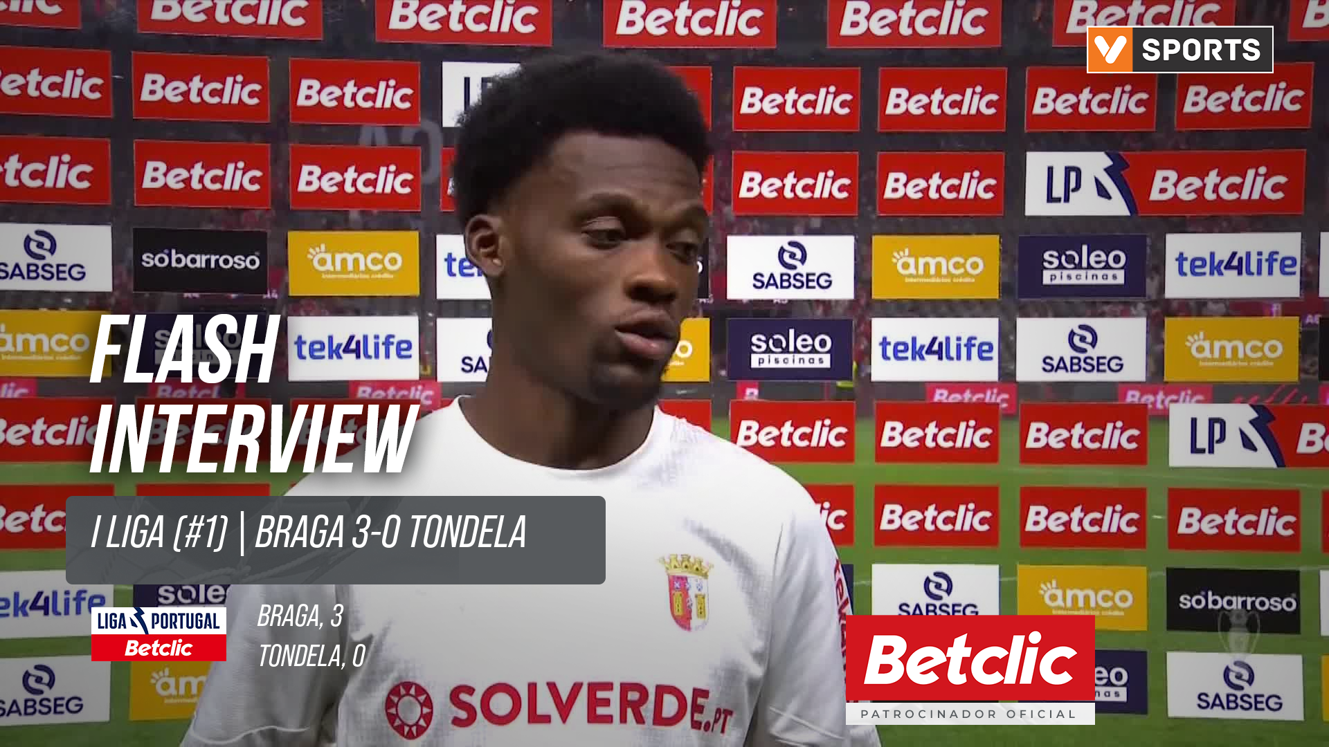 I Liga (#1) | Braga 3-0 Tondela: Flash Interview Gorby