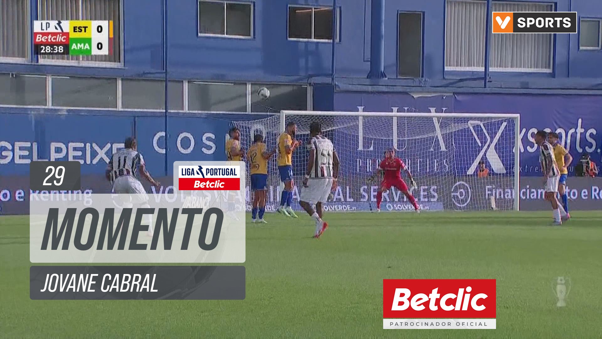 Estrela Amadora, Jogada, Jovane Cabral aos 29'