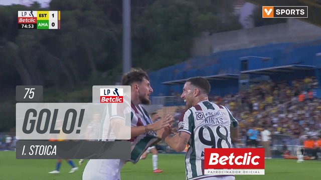 GOLO! Estrela Amadora, I. Stoica aos 75', Estoril 1-1 Estrela Amadora